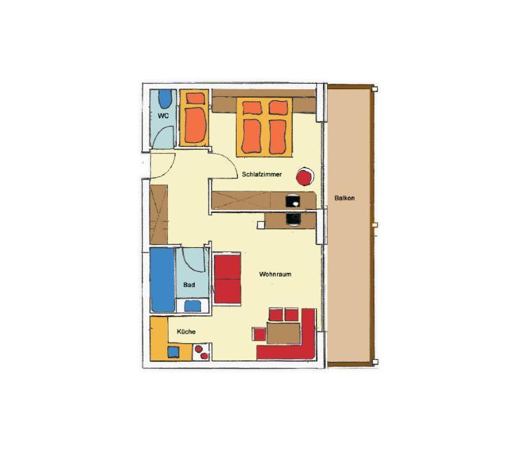 Apart Ideal Lermoos Quarto foto