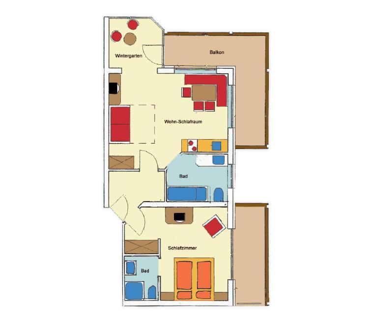 Apart Ideal Lermoos Quarto foto